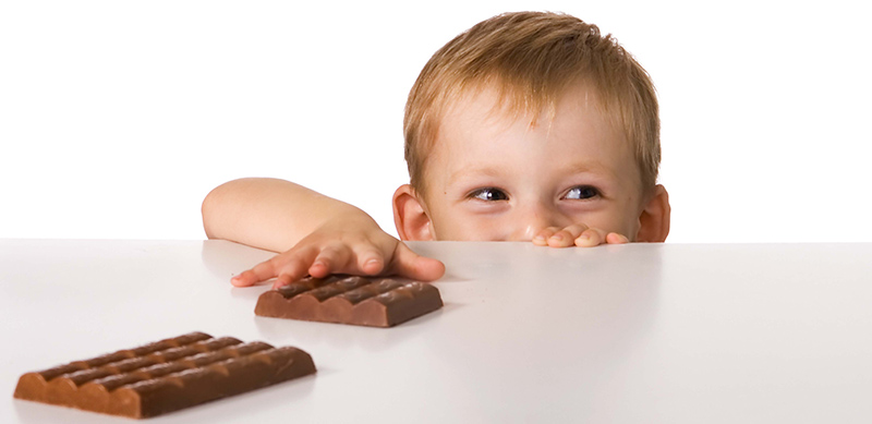 Gute Mundhygiene. Naschen erlaubt.